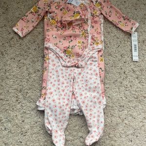 NIcole Miller 4piece baby set size 6/9 months. New
